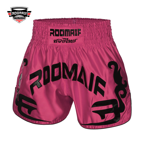 MUAY THAI SHORTS PINK/BLACK