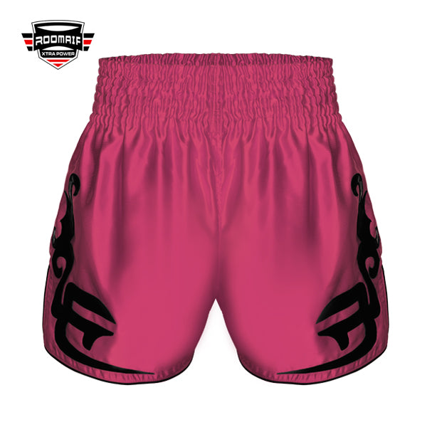 MUAY THAI SHORTS PINK/BLACK
